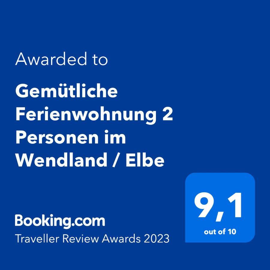 Gemuetliche Ferienwohnung 2 Personen Im Wendland / Elbe Trebel Exterior foto